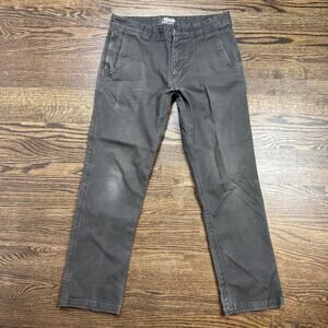 Mountain Khakis Pants Mens 30x30 Gray Classic Fit Twill Straight Leg Casual